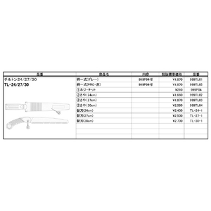 アルスコーポレーション 工作用鋸　チルトン27 TL-27-イメージ9