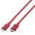 エレコム USB-C to Lightningケーブル(やわらか耐久) 2．0m オリジナル レッド ED-CLYS20RD-イメージ1