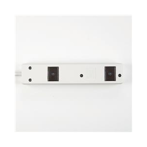 サンワサプライ 電源タップ（3P・4個口・2．5m） TAP-N3425MGN-イメージ2