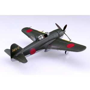 アオシマ 1/72 航空機 No．7 紫電 一一型 甲 N1K1-Ja Aｺｳｸｳｷ7ｼﾃﾞﾝ11ｺｳN1K1-JA-イメージ2