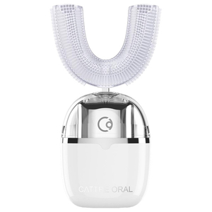 カトレ オーラル音波振動電動歯ブラシ Cattre Oral ホワイト CTL-600-イメージ2