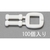 エスコ PPバンド用バックル 100個 15.5mm FCY9965-EA628PM-116-イメージ1