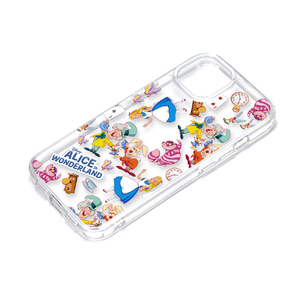 PGA iPhone 15用クリアハイブリッドケース アリス PG-D23APT10ALC-イメージ1