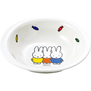 関東プラスチック工業 メラミン子供食器 ミッフィーとおともだち フルーツボール M-1303FT FC024LD-1263630-イメージ1