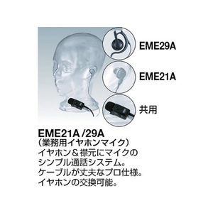 アルインコ 業務用イヤホンマイク耳掛けタイプ FC635GZ-3365450-イメージ2