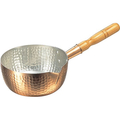 丸新銅器 銅 片口 雪平鍋 21cm(内面錫引) FC430KY-0180800