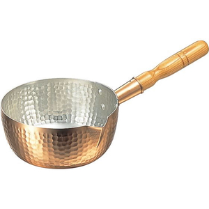 丸新銅器 銅 片口 雪平鍋 21cm(内面錫引) FC430KY-0180800-イメージ1