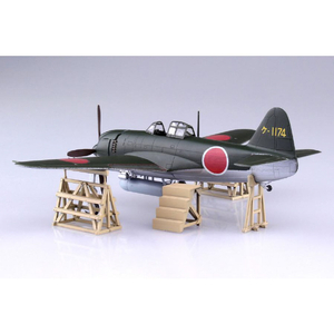 アオシマ 1/72 航空機 No．8 紫電 一一型 乙 N1K1-Jb Aｺｳｸｳｷ8ｼﾃﾞﾝ11ｵﾂN1K1-JB-イメージ3