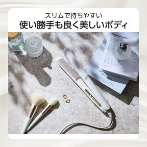 テスコム マイナスイオン ストレートアイロン ホワイト TS860A-W-イメージ7