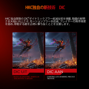 HKC 液晶ディスプレイ Gaming Monitor G27H4P-イメージ6