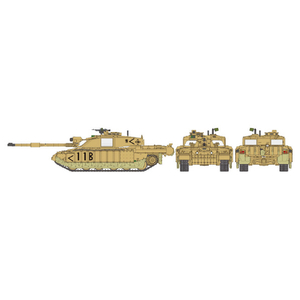 タミヤ 1/48 ミリタリーミニチュアシリーズ No．101 イギリス主力戦車 チャレンジャー2 イラク戦仕様 T32601ﾁﾔﾚﾝｼﾞﾔ-2ｲﾗｸｾﾝｼﾖｳ-イメージ11