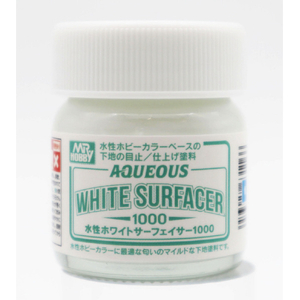 GSIクレオス 水性ホワイトサーフェイサー1000(40ml) HSF02ｽｲｾｲﾎﾜｲﾄｻ-ﾌｴｲｻ-1000-イメージ1
