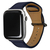 EGARDEN Apple Watch 41/40/38mm用バンド GENUINE LEATHER STRAP ネイビー EGD20601AW-イメージ1
