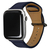 EGARDEN Apple Watch 42/41/40/38mm用バンド GENUINE LEATHER STRAP ネイビー EGD20601AW-イメージ1