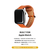 EGARDEN Apple Watch 41/40/38mm用バンド GENUINE LEATHER STRAP ネイビー EGD20601AW-イメージ4