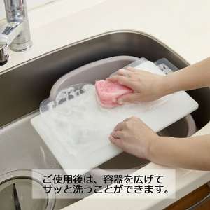 岩崎工業 まな板にもなる小分け冷凍パック 薄切り肉用 ﾏﾅｲﾀﾆﾓﾅﾙﾚｲﾄｳﾊﾟﾂｸｳｽｷﾞﾘﾆｸﾖｳ-イメージ3