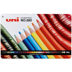 【大特価】340色の色鉛筆 新品未使用 色えんぴつ 三菱鉛筆 F131086-K88036CP 色鉛筆 NO.880 36色 |エディオン公式通販