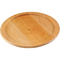 江部松商事 EBM/ステーキ&ピザプレート用木台 補強リング付用 18cm用 FC888LJ-3662410