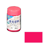 アサヒペン 水性蛍光塗料 25ml ピンク FC876PN