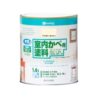 カンペハピオ 室内かべ用塗料 アイボリーホワイト 1.6L FCB813M