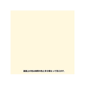 カンペハピオ 室内かべ用塗料 アイボリーホワイト 1.6L FCB813M-イメージ2