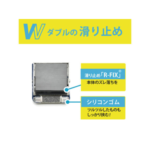 マグエックス マグネットハイブリッドクリップ M 青 FC90316-MHC-150-B-イメージ8