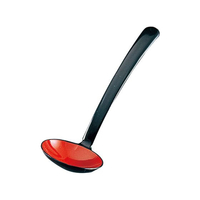 江部松商事 ABS 和風塗り レードル 黒内朱 FC036LM-4439310