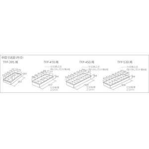 トラスコ中山 バンパーボックス 全長394mm FC613EF-1334999-イメージ2