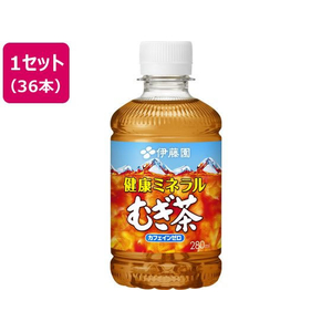 伊藤園 健康ミネラルむぎ茶 280mL ハーフケース 12本×3箱 FCJ473U-イメージ1