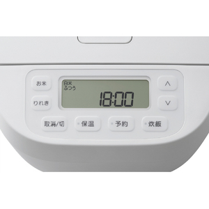 パナソニック IH炊飯ジャー(5．5合炊き) ホワイト SR-N210D-W-イメージ3