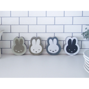 オカトー miffy不織布スポンジ4Pセット MIFFYﾌｼﾖｸﾌｽﾎﾟﾝｼﾞ4Pｾﾂﾄ-イメージ2