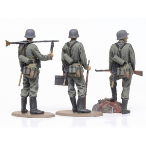 タミヤ 1/48 ミリタリーミニチュアシリーズ No．102 WWII ドイツ歩兵セット T32602WW2ﾄﾞｲﾂﾎﾍｲｾﾂﾄ-イメージ5