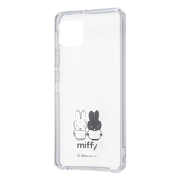 レイアウト AQUOS sense6用ハイブリッドケース Charaful ミッフィー RT-BAQSE6UC/MFM