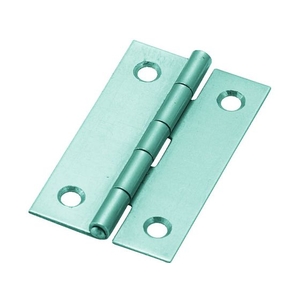 トラスコ中山 TRUSCO スチール製薄口普通蝶番 三価クロムメッキ仕上 51.0mm FC904EP-2336103-イメージ1