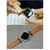 EGARDEN Apple Watch 41/40/38mm用バンド GENUINE LEATHER STRAP オレンジ EGD20602AW-イメージ19