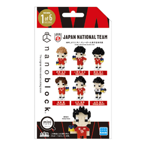 カワダ ナノブロック ミニナノ バレーボール男子日本代表(単品) NBMC87ﾐﾆﾅﾉﾊﾞﾚ-ﾆﾎﾝﾀﾞｲﾋﾖｳﾒﾝ-イメージ4