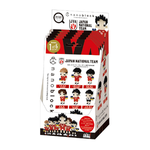 カワダ ナノブロック ミニナノ バレーボール男子日本代表(単品) NBMC87ﾐﾆﾅﾉﾊﾞﾚ-ﾆﾎﾝﾀﾞｲﾋﾖｳﾒﾝ-イメージ6