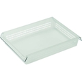 トラスコ中山 スタックトレーハンドル付 A4浅型 半透明 FC736KR-2073033
