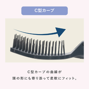 オルゴ ヒビノコンパクトミラーケアブラシ hibino ピンク HCB-2200(P)-イメージ12
