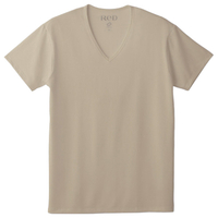 MTG ReD バイタルテック Vネックインナー半袖 LL ReD ベージュ LLサイズ VW-AA-20D-LL