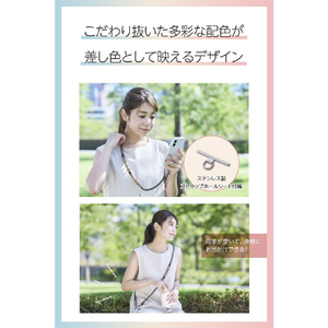 エレコム ショルダーストラップ編み物 カーキ P-STSDH1KNKH-イメージ4