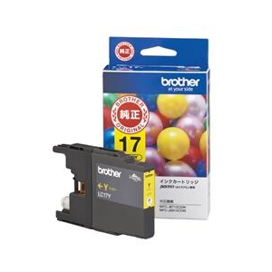 ブラザー インクカートリッジ イエロー イエロー LC17Y ブラザー インクカートリッジ イエロー イエロー LC17Y