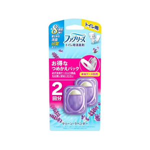 Ｐ＆Ｇ ファブリーズ トイレ用消臭剤 クリーン・ラベンダー 詰替 2個 FC989TE-イメージ1