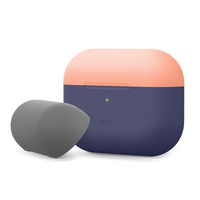 elago AirPods Pro用シリコンケース DUO CASE ジーンインディゴ2 EL_APPCSSCUB_J2