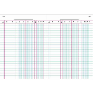 コクヨ 帳簿 総勘定元帳 B5 200頁 F861681-ﾁ-210-イメージ2