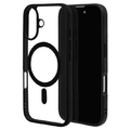 ラスタバナナ iPhone 16用RHINOX ハイブリッドケース TPU×アクリル MAGSAFE対応 ブラック×クリア 8119IP461HAMBK