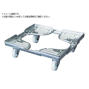 ルート/コンテナ台車 ルートボーイ602AL型 アルミ FC118WD-4676394-イメージ1