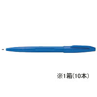 ぺんてる サインペン 青 10本入 1箱(10本) F801763-S520-CD
