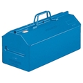 トラスコ中山 山型中皿付工具箱 533×212×260 ブルー FC614DU-1173197