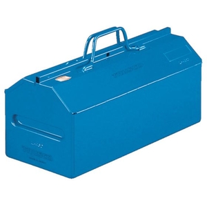 トラスコ中山 山型中皿付工具箱 533×212×260 ブルー FC614DU-1173197-イメージ1
